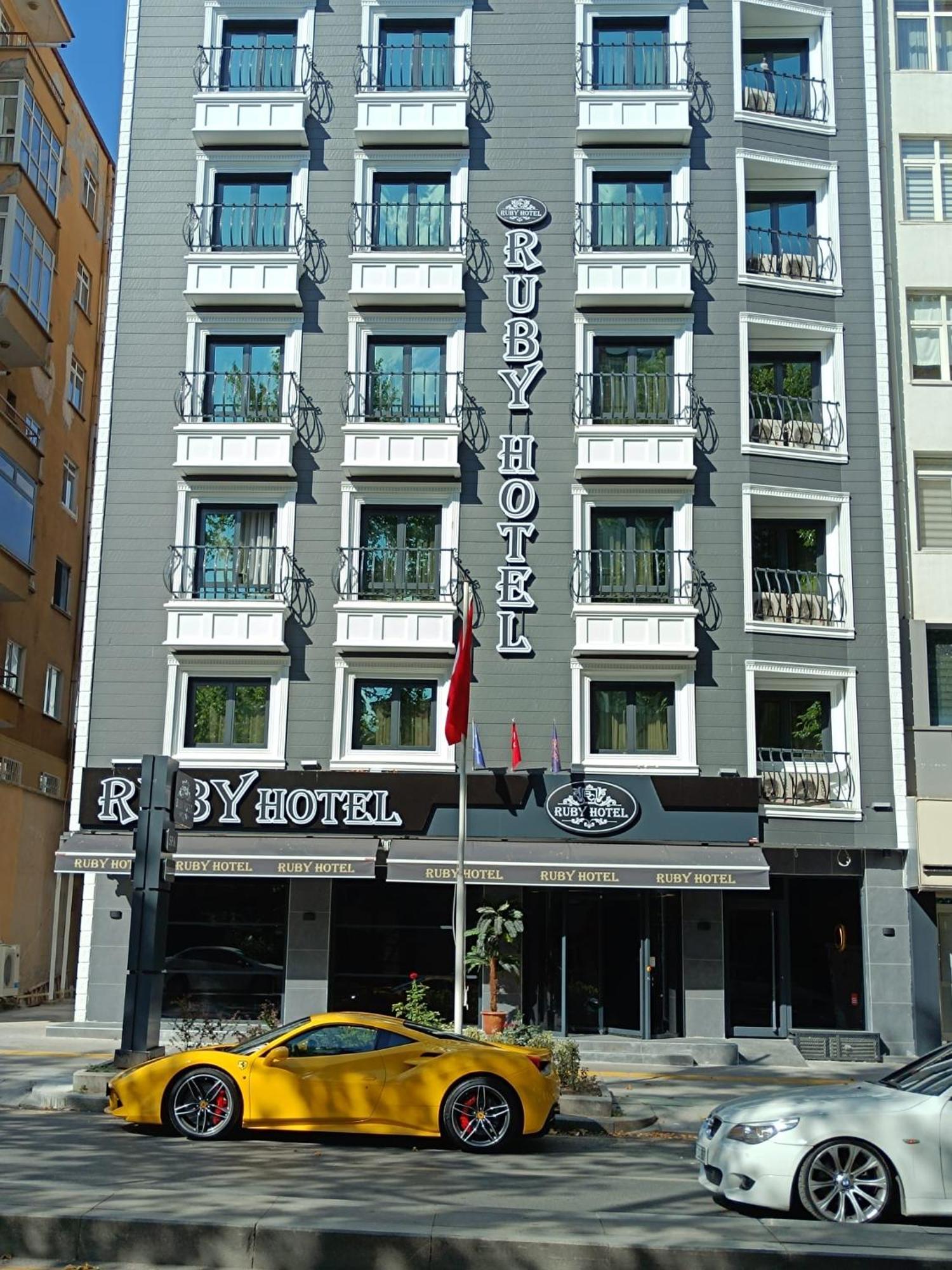 Bc Ruby Hotel Ankara Exteriör bild